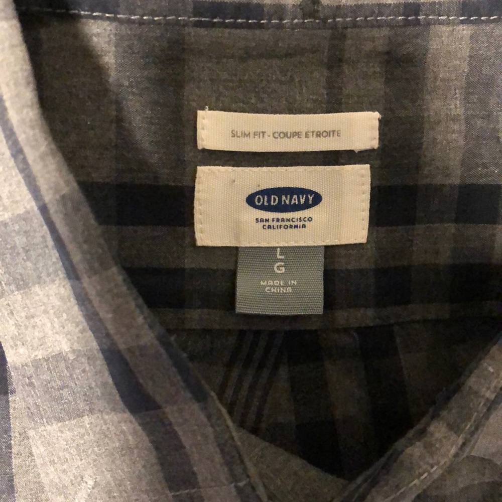 Set Of 2 Old Navy Button Up Large - image 3